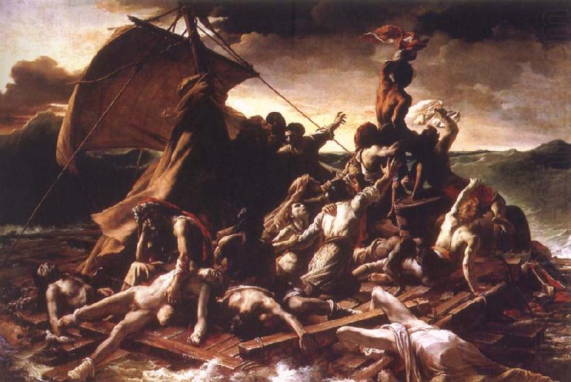 Theodore   Gericault Raft of the Medusa china oil painting image